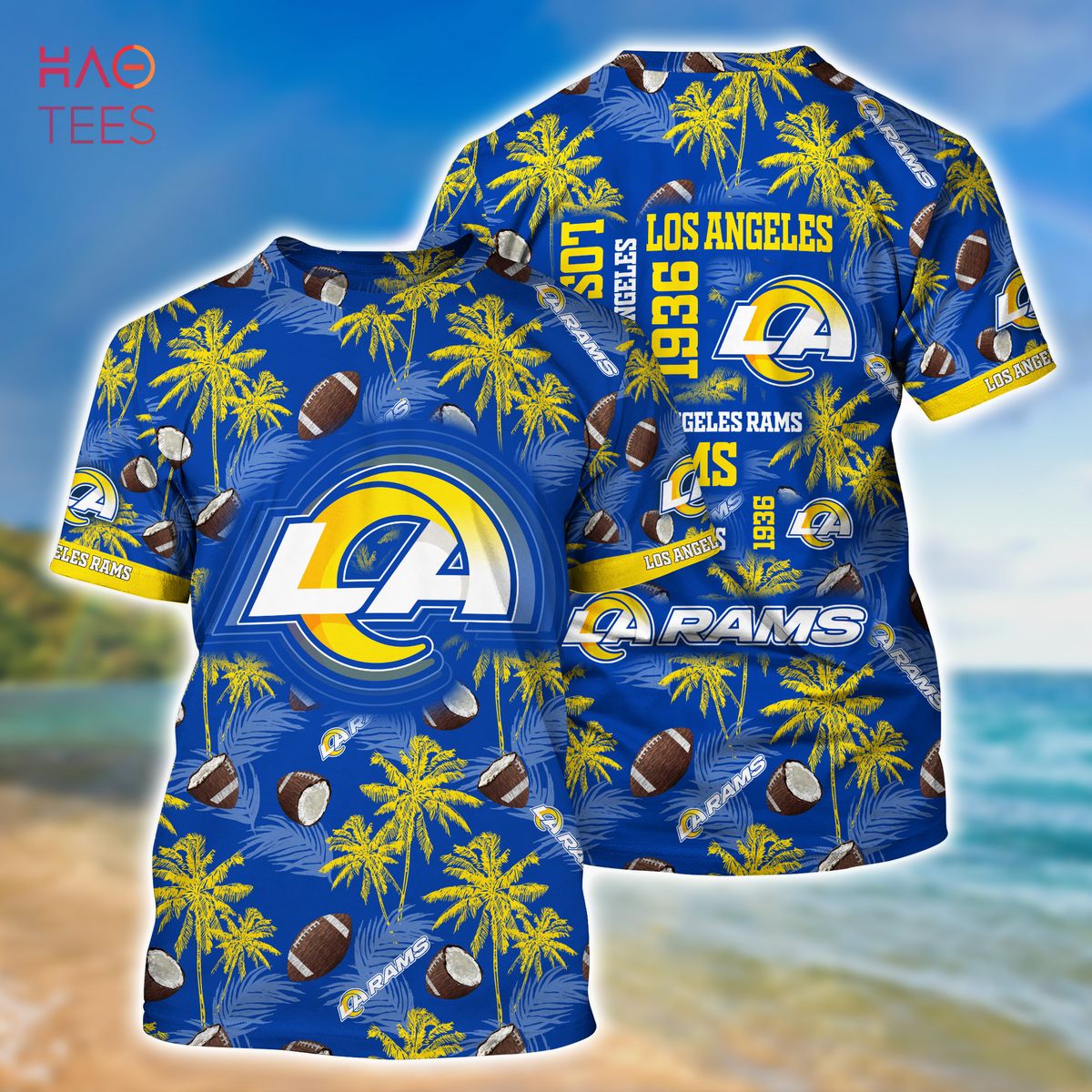 TRENDING] Los Angeles Rams NFL-God Hawaiian Shirt, New Gift For Summer