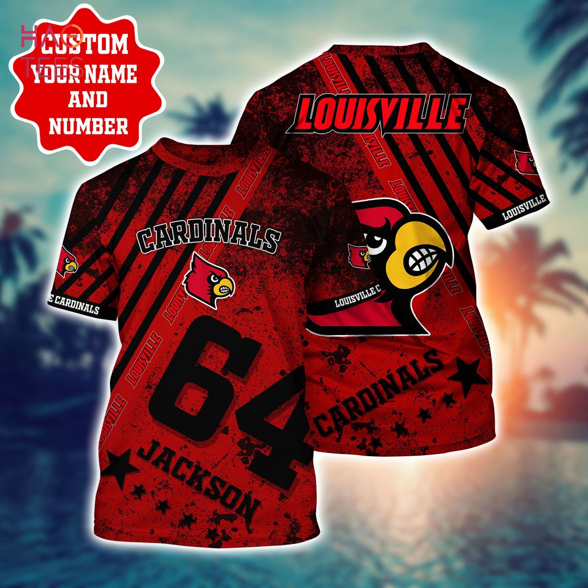 Louisville Cardinals Hot Trending 3D T-Shirt For Fans