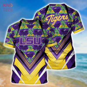 [TRENDING] LSU TIGERS Summer Hawaiian Shirt And Shorts, For Sports Fans This Season