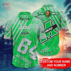 [TRENDING] Marshall Thundering Herd Personalized Hawaiian Shirt