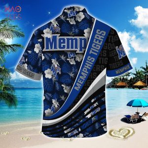 [TRENDING] Memphis Tigers Summer Hawaiian Shirt, With Tropical Flower Pattern For Fans