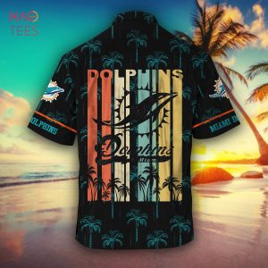 [TRENDING] Miami Dolphins NFL Hawaiian Shirt, Retro Vintage Summer