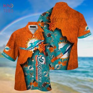 Miami Dolphins Zigzag Hawaiian Shorts Gift For Fans