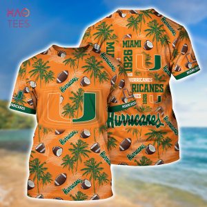 [TRENDING] Miami Hurricanes Hawaiian Shirt, New Gift For Summer