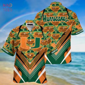 [TRENDING] Miami Hurricanes Summer Hawaiian Shirt And Shorts, For Sports Fans This Season