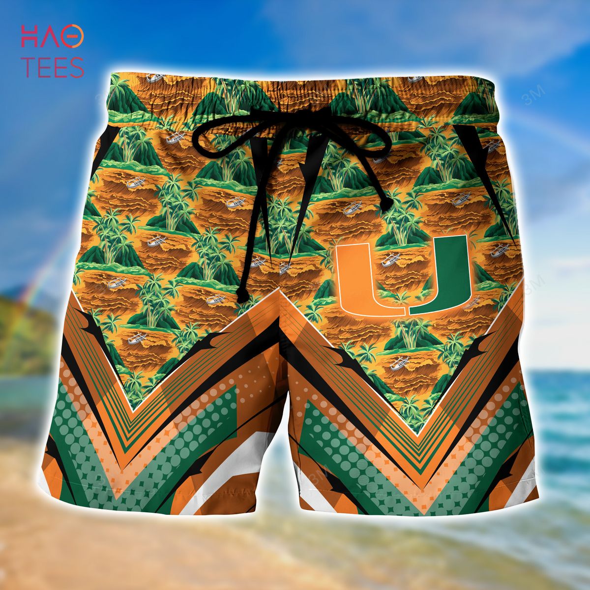 miami hurricanes hawaiian shirt