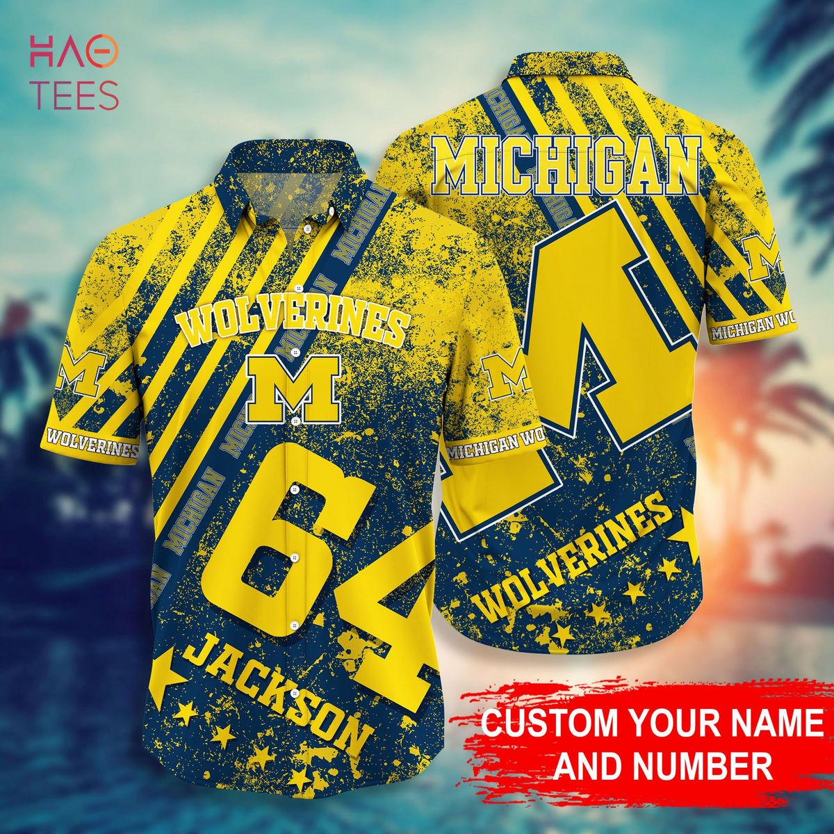 Custom Michigan Jersey, Custom Michigan Gear, Custom Michigan