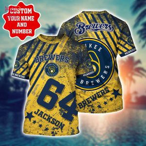 TRENDING] Milwaukee Brewers MLB-Personalized Hawaiian Shirt