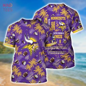 [TRENDING] Minnesota Vikings NFL Hawaiian Shirt, New Gift For Summer