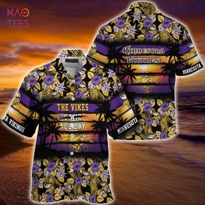 [TRENDING] Minnesota Vikings NFL-Summer Hawaiian Shirt, Floral Pattern For Sports Enthusiast This Year