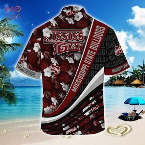 [TRENDING] Mississippi State Bulldogs Summer Hawaiian Shirt, With Tropical Flower Pattern For Fans