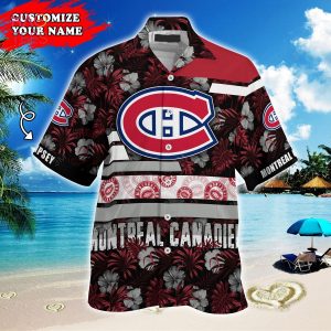 Montreal Canadiens NHL Hawaiian Shirt Summery The Beautiful Game