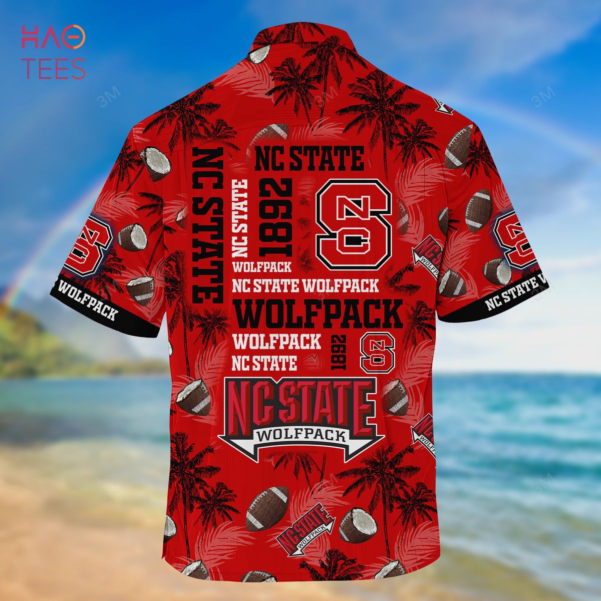 TRENDING] NC State Wolfpack Personalized Hawaiian Shirt