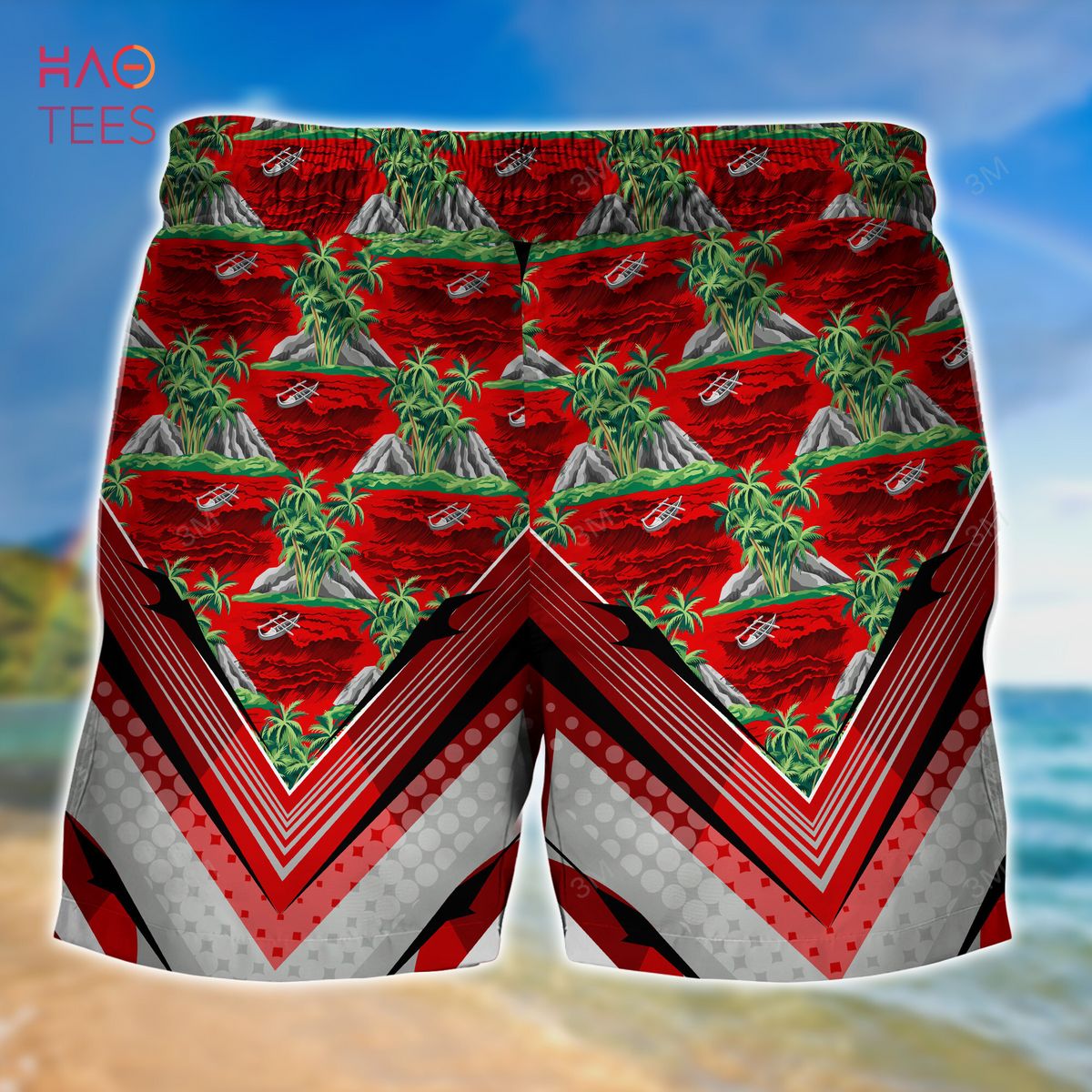 LIMITED] NC State Wolfpack Summer Hawaiian Shirt And Shorts, With