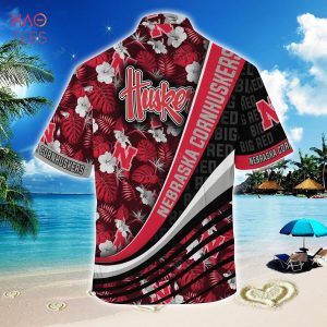[TRENDING] Nebraska Cornhuskers  Summer Hawaiian Shirt, With Tropical Flower Pattern For Fans