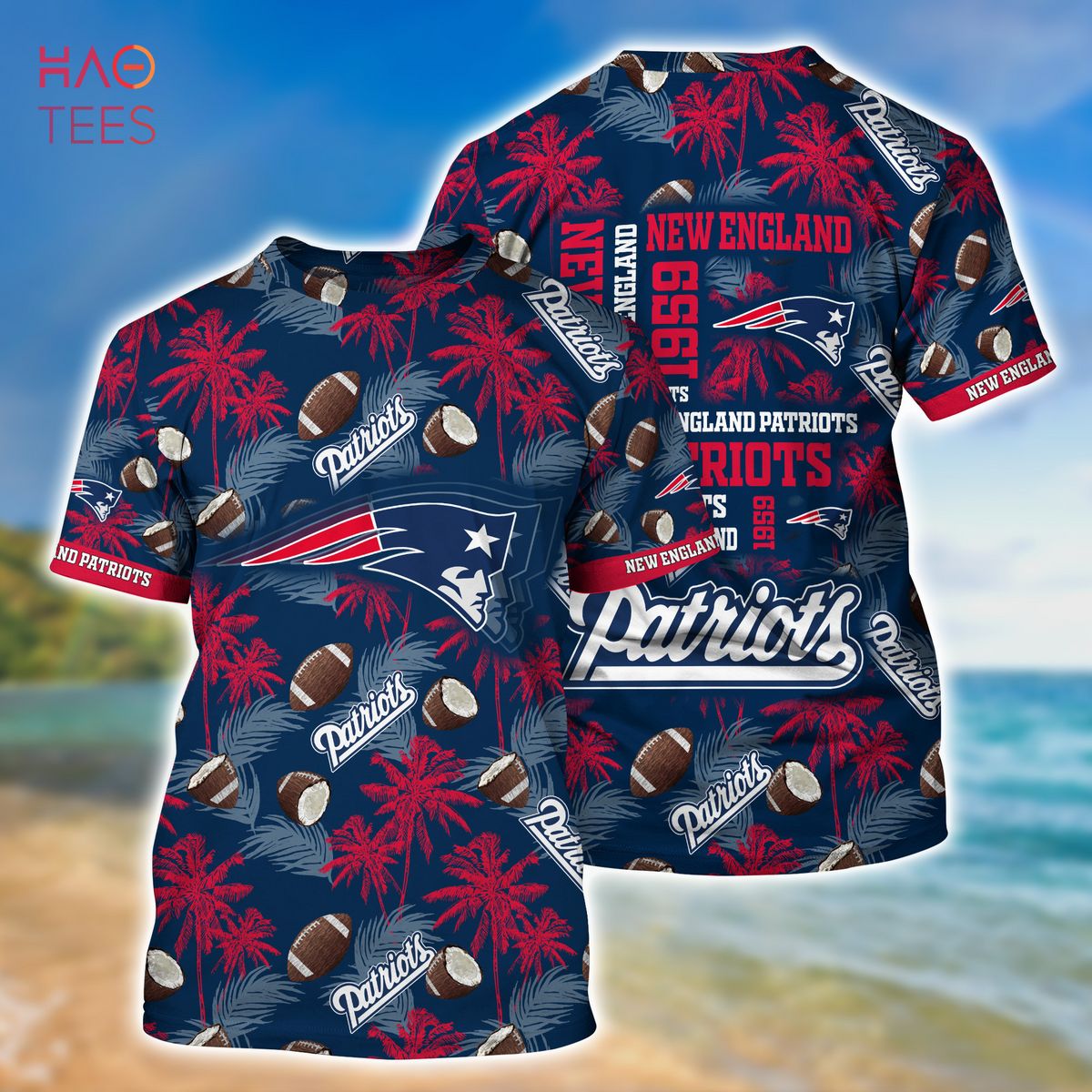 New England Patriots NFL Hawaiian Shirt Trending For This Summer