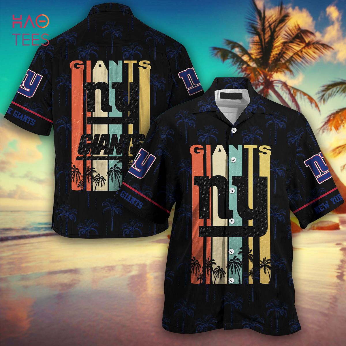 TRENDING] New York Giants NFL Hawaiian Shirt, Retro Vintage Summer