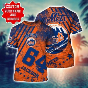 New York Mets MLB Flower Hawaiian Shirt Best Gift For Fans - YesItCustom