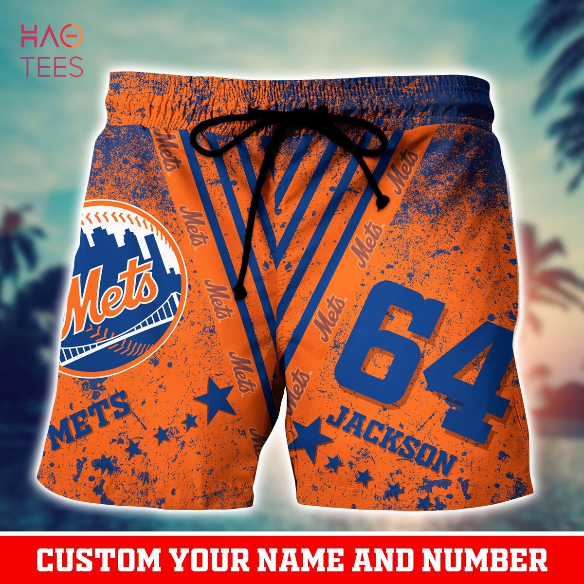 MLB New York Mets Hawaiian Shirt & Short For Fans - Freedomdesign