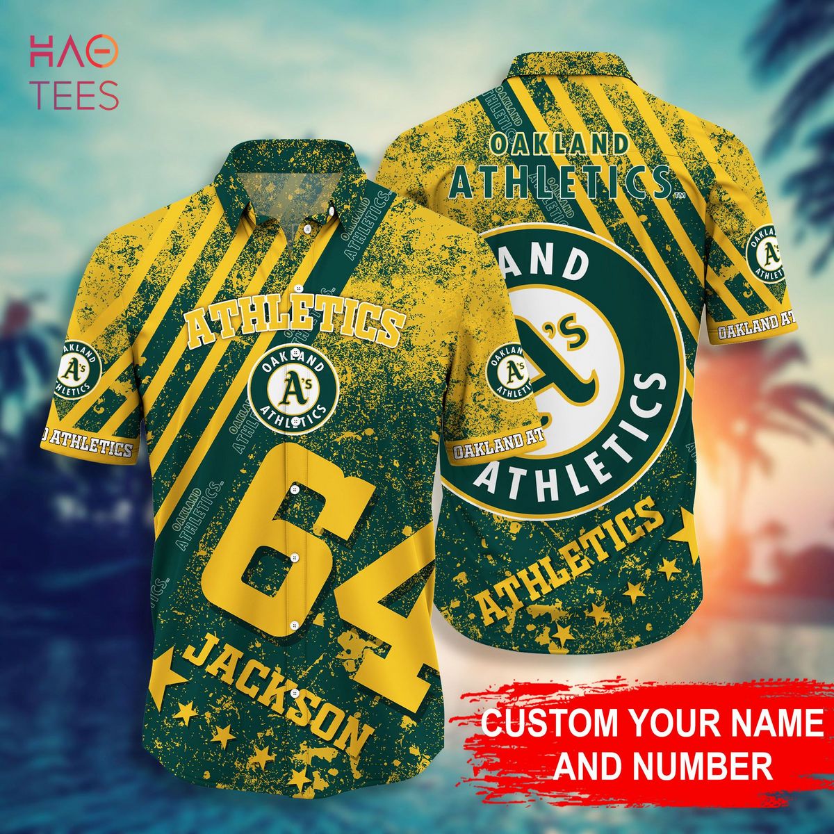 TRENDING] Oakland Athletics MLB-Personalized Hawaiian Shirt