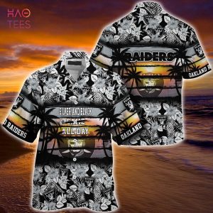 [TRENDING] Oakland Raiders NFL-Summer Hawaiian Shirt, Floral Pattern For Sports Enthusiast This Year