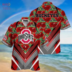 [TRENDING] Ohio State Buckeyes Summer Hawaiian Shirt And Shorts, For Sports Fans This Season