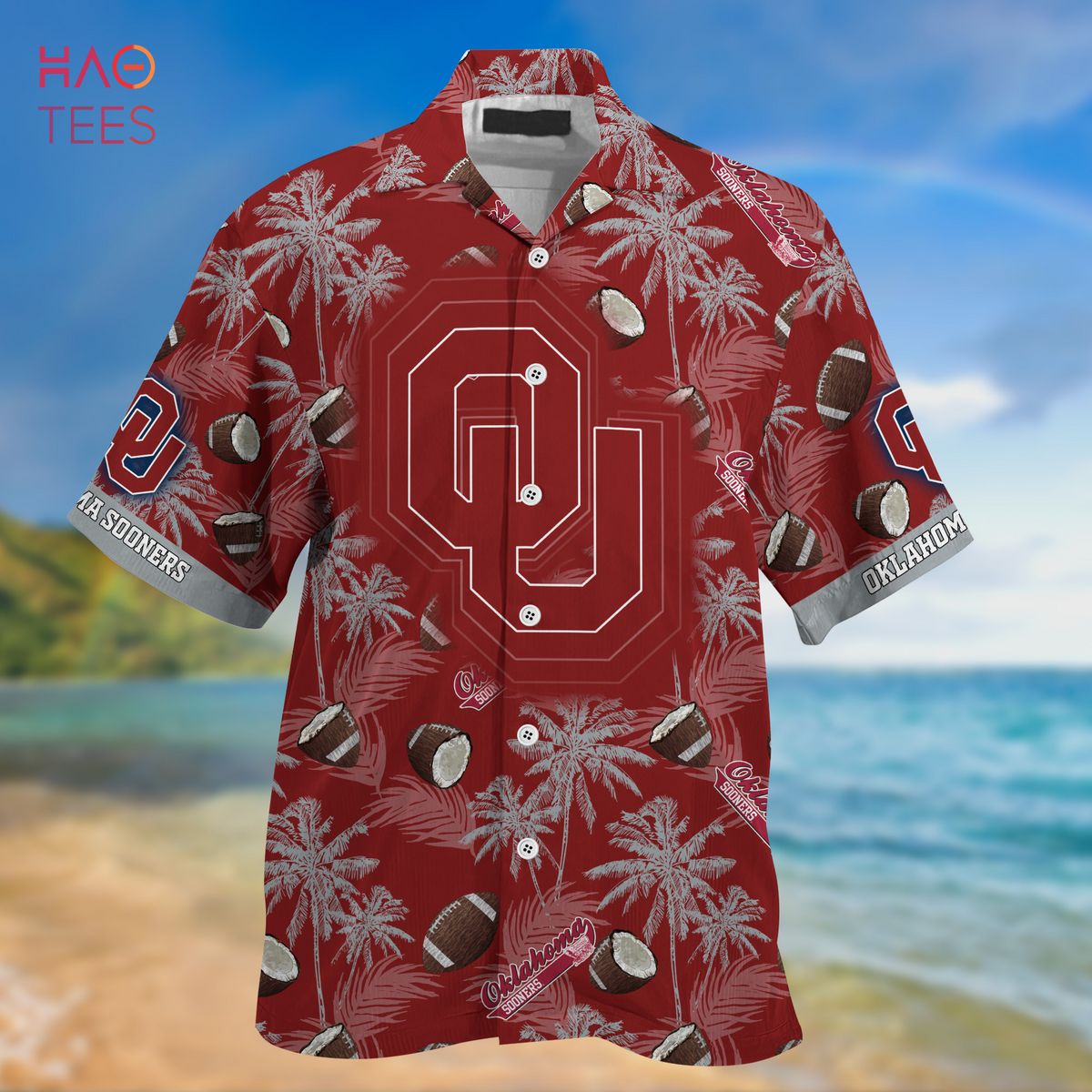 Oklahoma Sooners NCAA Hawaiian Shirt Coconut Funny Fans Gift