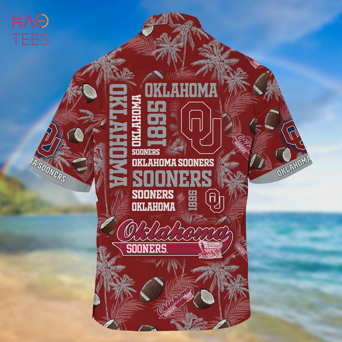 Oklahoma Sooners NCAA Hawaiian Shirt Coconut Funny Fans Gift