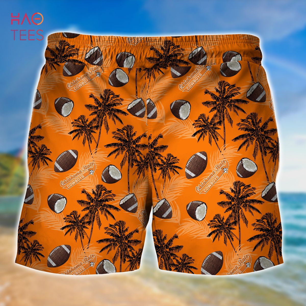 Custom Name Oklahoma State Cowboys NCAA Logo Dolphin Beach Funny Hawaiian  Shirt - Freedomdesign