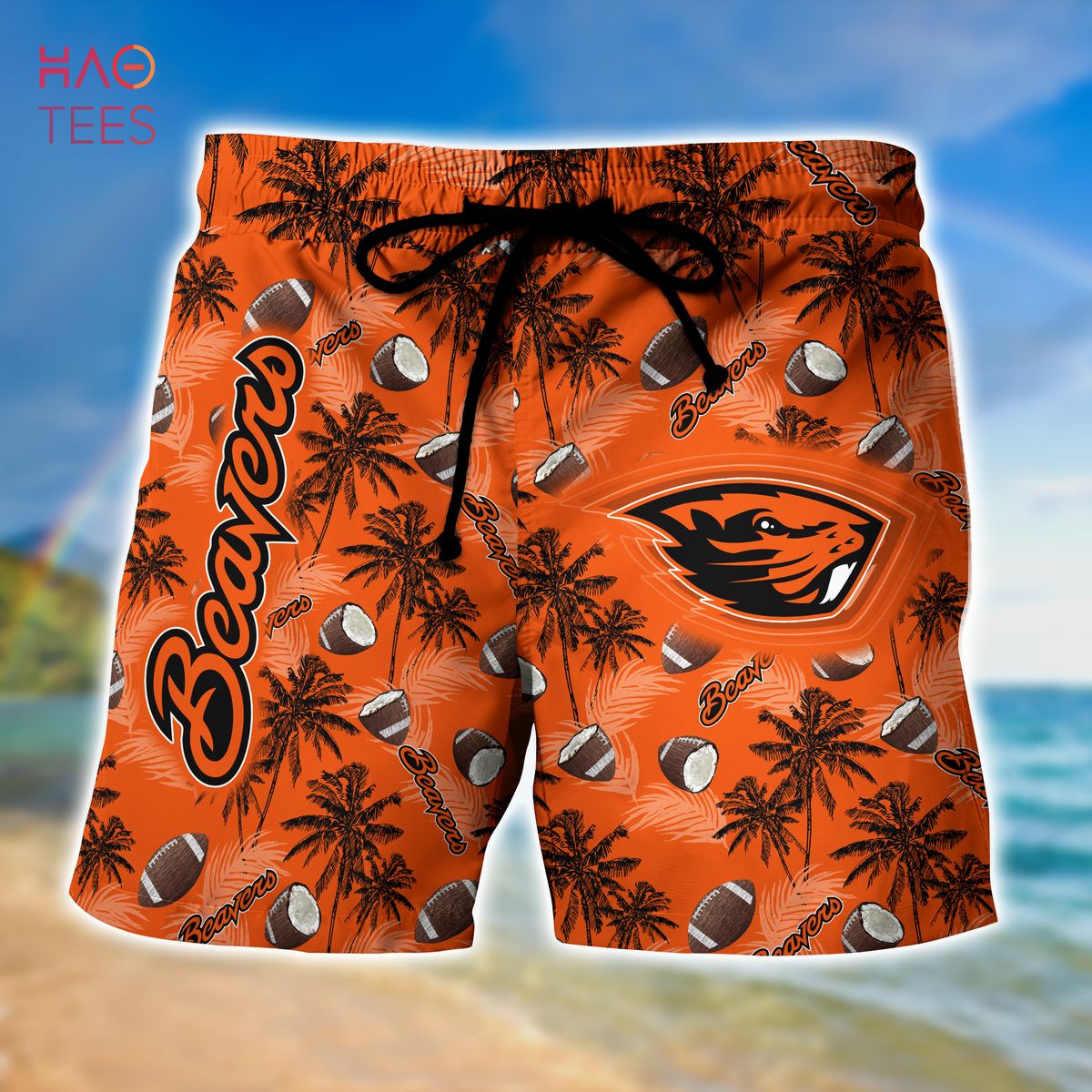 Oregon State Beavers NCAA Flower Hawaiian Shirt Outfit 3D Shirt