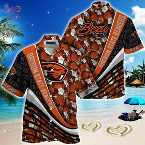 [TRENDING] Oregon State Beavers  Summer Hawaiian Shirt, With Tropical Flower Pattern For Fans