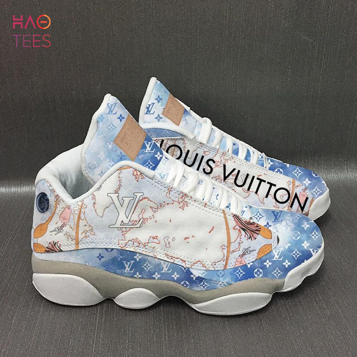 [Available] Air jordan 13 Mix Louis Vuitton Luxury Sneaker, Shoes Version 3