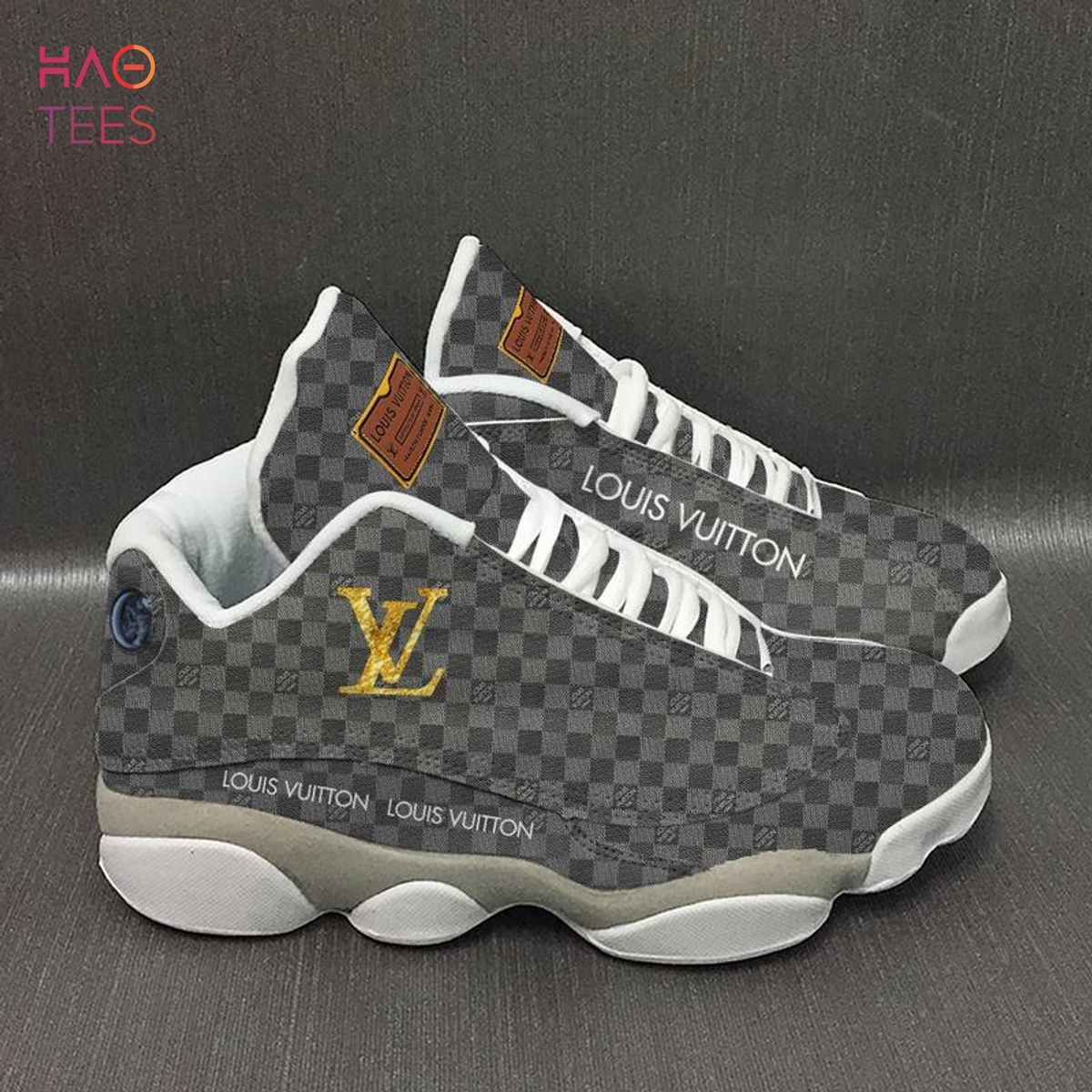 [HOT] Air jordan 13 Mix Louis Vuitton Luxury Sneaker, Shoes