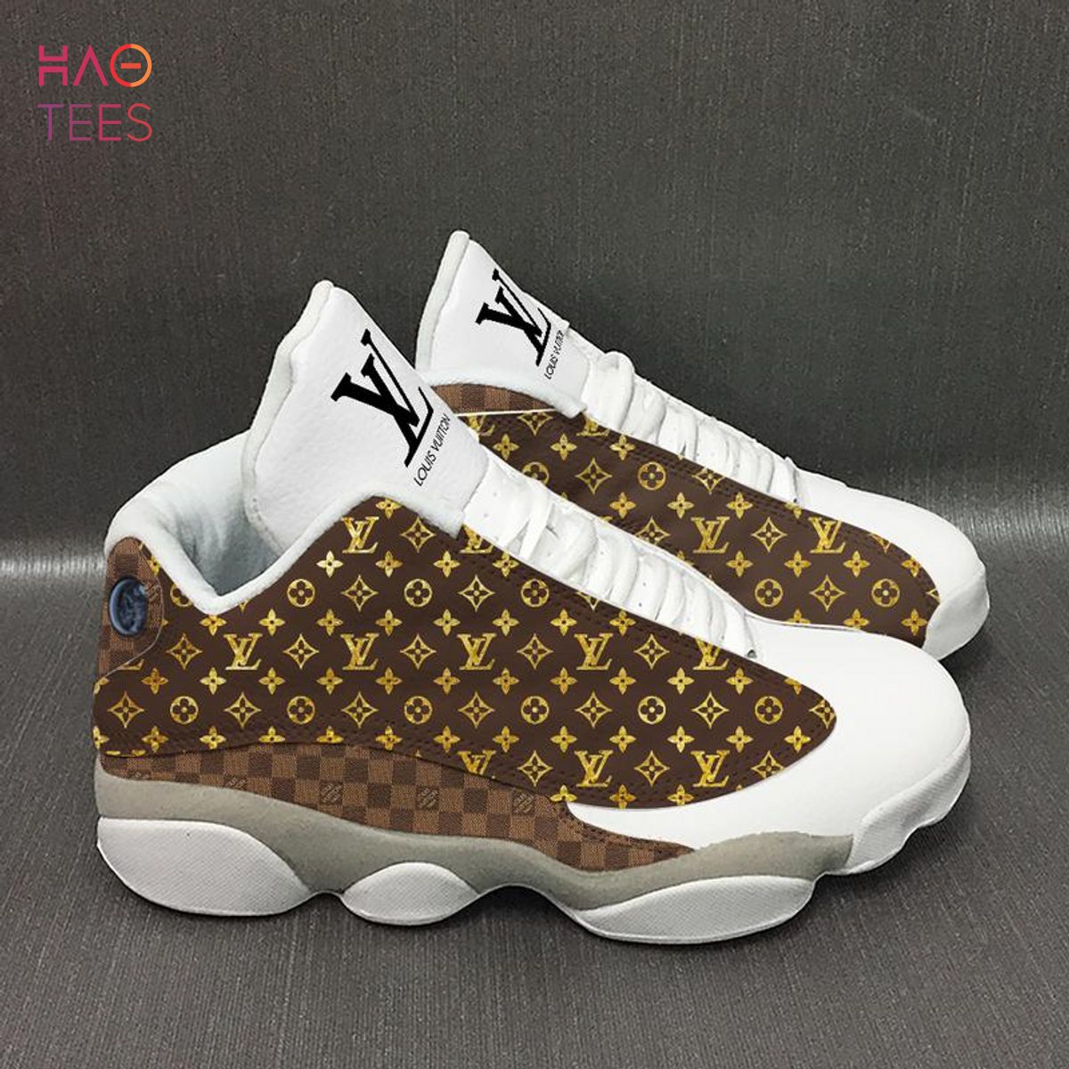 [HOT] Air jordan 13 Mix LV Luxury Sneaker Shoes POD Design