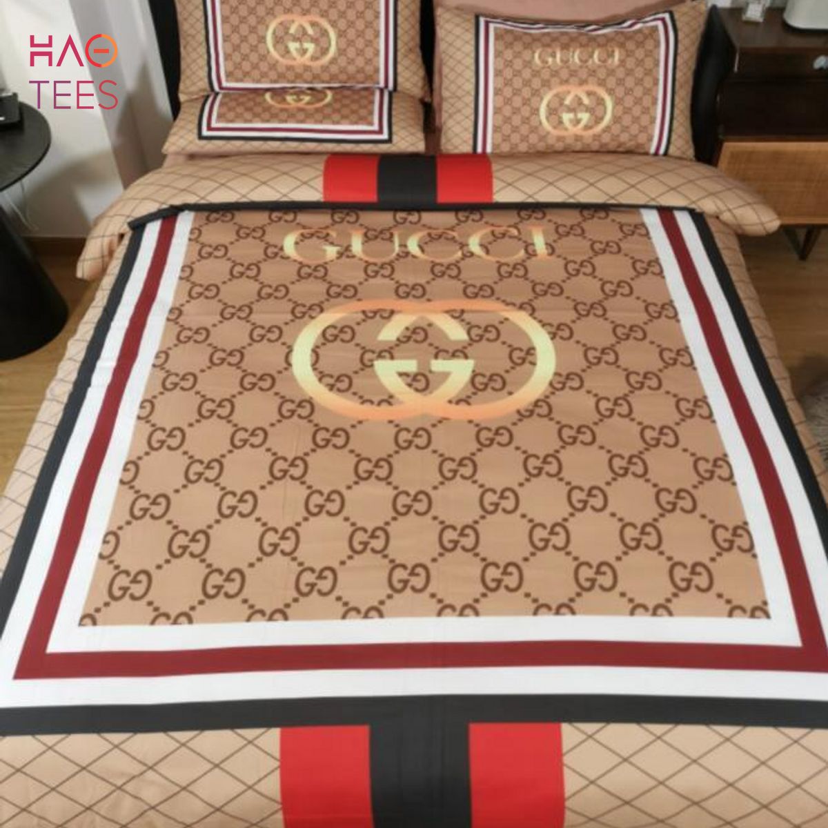 Gucci Brown Designer Bedding Sets Luxury Store