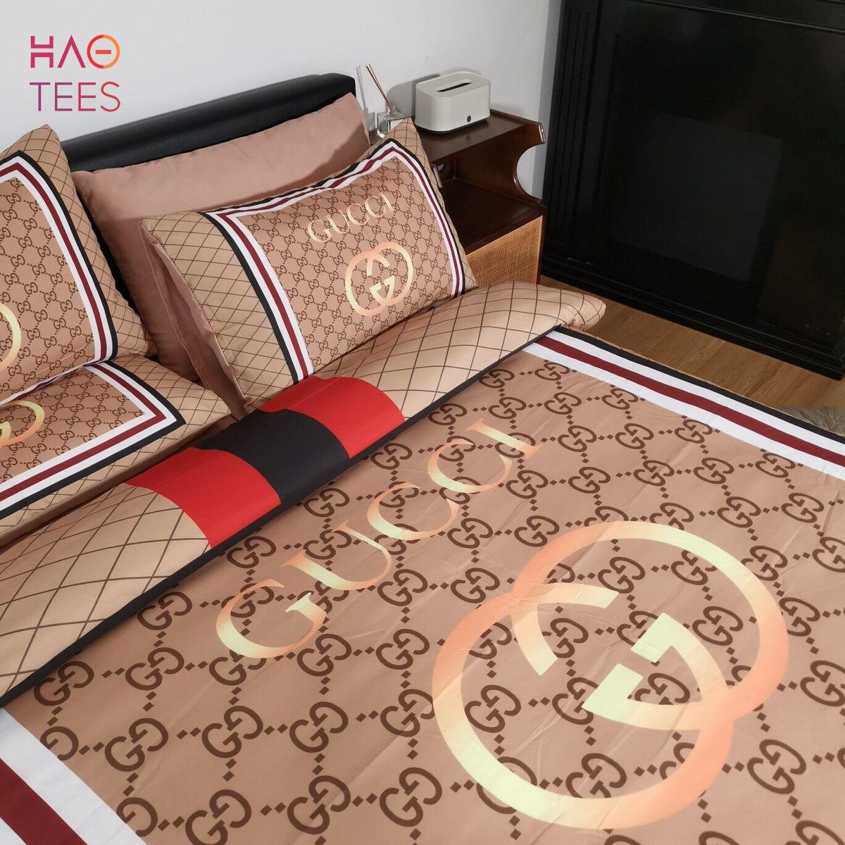 Gucci Brown Designer Bedding Sets Luxury Store