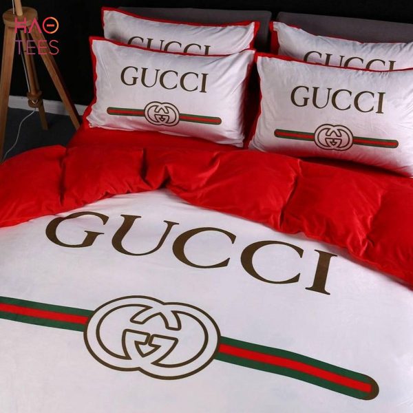 Gucci Floral Printing Cotton Bedding Set