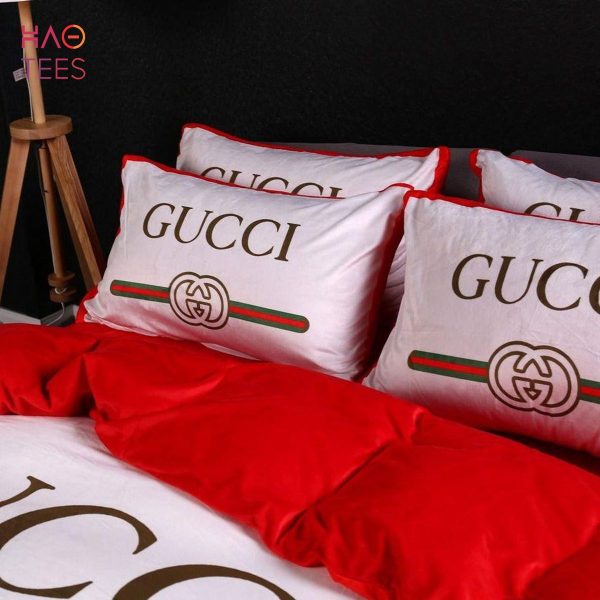 Gucci Floral Printing Cotton Bedding Set