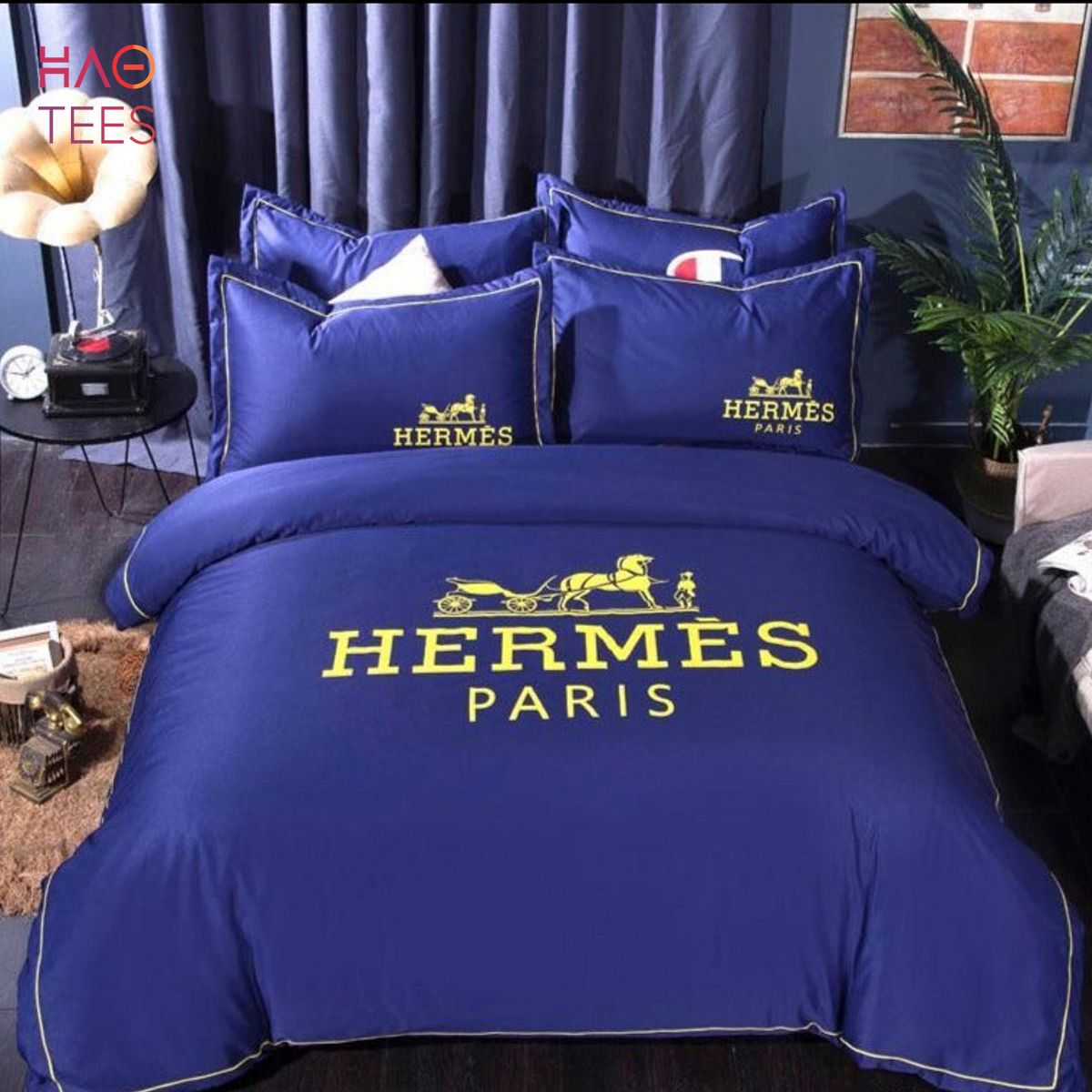 Hermes Fashionable Printed Home Bedding Set Hermes Fashionable Printed Home Bedding Set