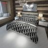 Christian Dior Logo Luxury Bedding Set