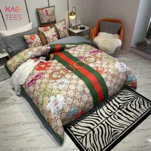 Gucci Floral Bedding Set