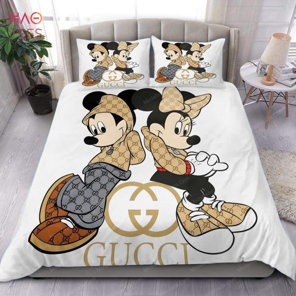 Gucci Mickey Mouse Wallpapers Brands Bedding Set Limited Edition