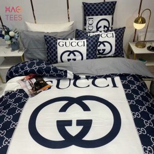 Gucci Navy Bedding Set