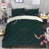 Gucci Word Surrounded By Butterfly And Flowers Brands Bedding Set