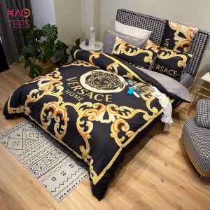 Versace HOME Black  Gold Bedding Set