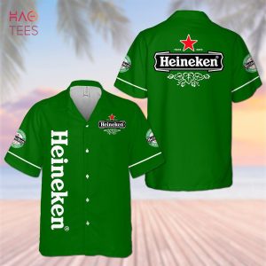 Heineken Beer All Over Print 3D Hawaiian Shirt