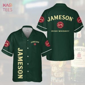 Jameson Irish Whiskey All Over Print 3D Hawaiian Shirt