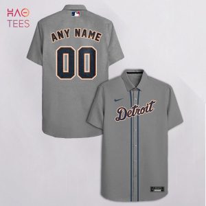 Personalized Detroit Tigers All Over Print 3D Hawaiian Shirt Personalized Detroit Tigers All Over Print 3D Hawaiian Shirt