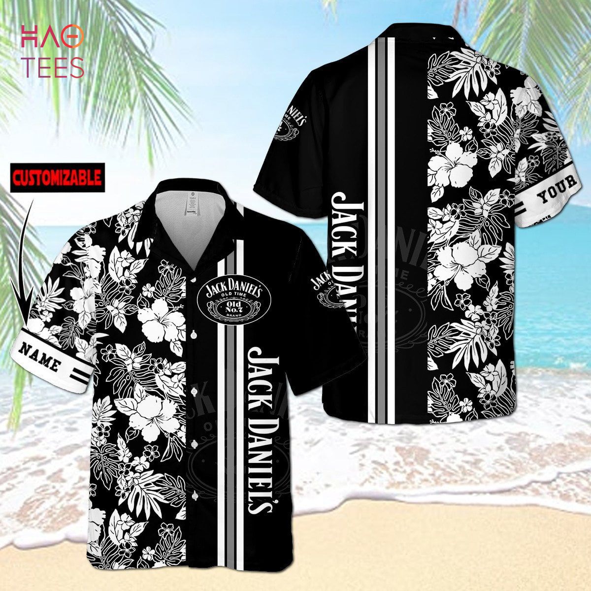 Personalized JD All Over Print 3D Hawaiian Shirt Personalized JD All Over Print 3D Hawaiian Shirt