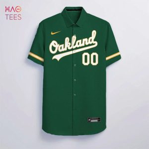 Personalized Oakland Athletics All Over Print 3D Hawaiian Shirt